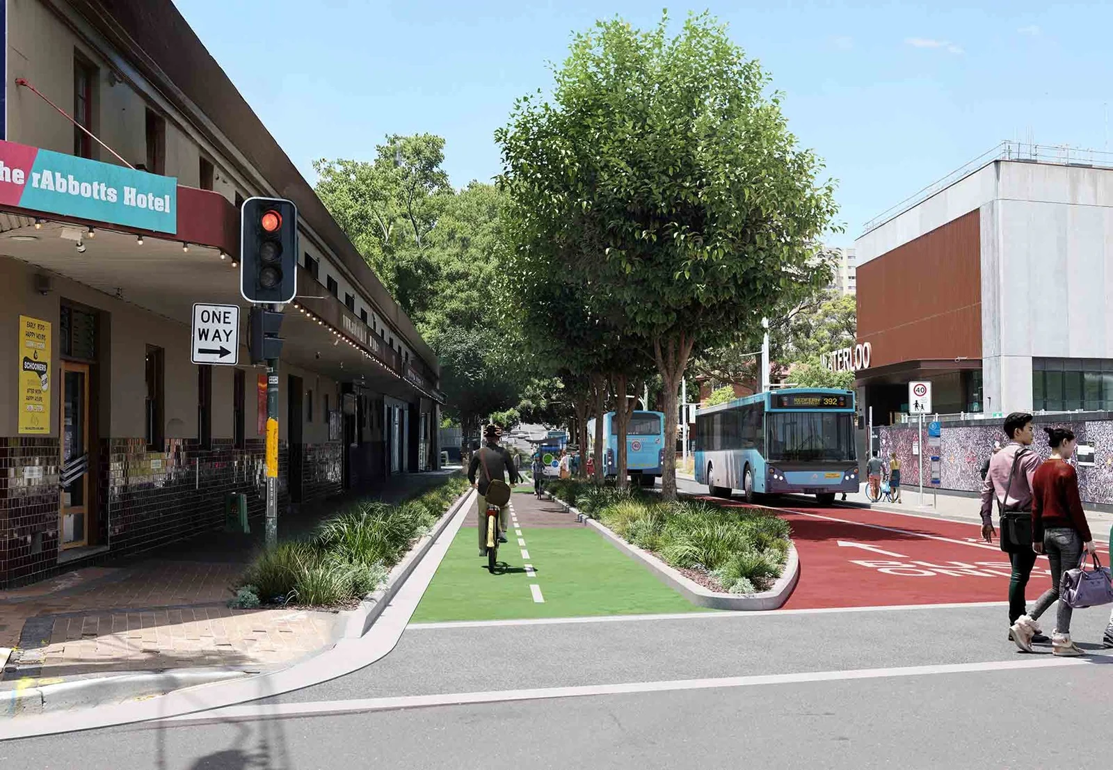 Better Streets Submission for Walking and Cycling Improvements between South Eveleigh and Waterloo Metro (Henderson Road)